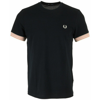 Fred Perry  T-Shirt Striped Cuff T-Shirt günstig online kaufen