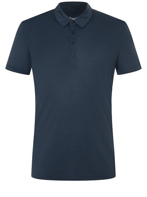 SUPER.NATURAL T-Shirt Merino Poloshirt M TRAVEL POLO pflegeleichter Merino- günstig online kaufen