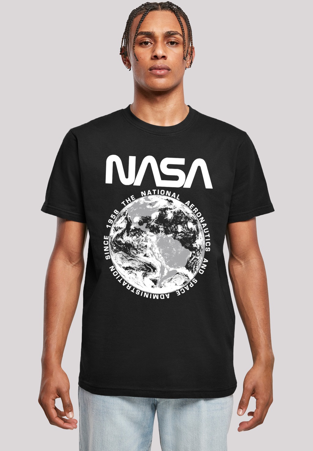 F4NT4STIC T-Shirt "NASA Planet Earth", Herren,Premium Merch,Regular-Fit,Bas günstig online kaufen