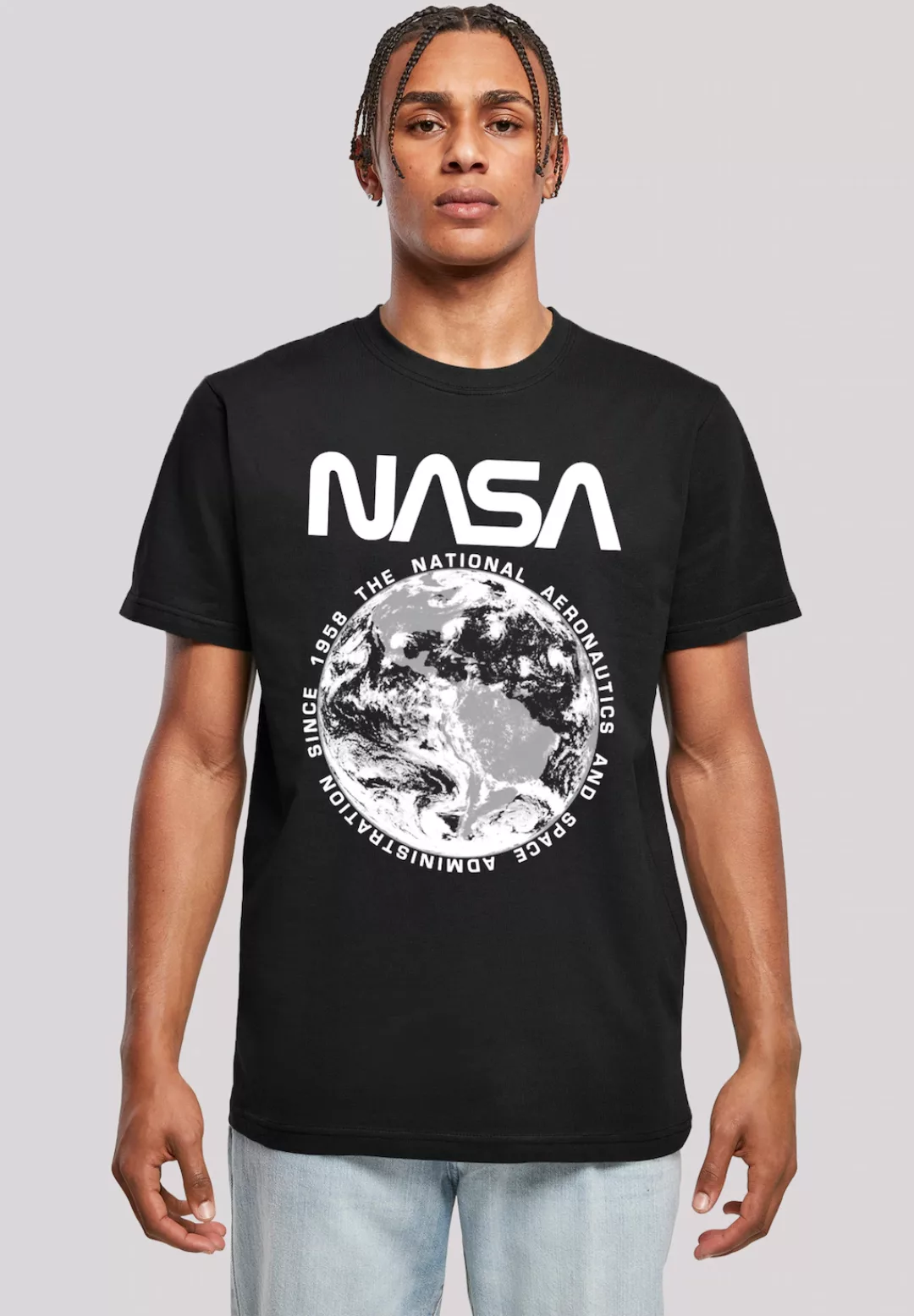 F4NT4STIC T-Shirt "NASA Planet Earth", Herren,Premium Merch,Regular-Fit,Bas günstig online kaufen