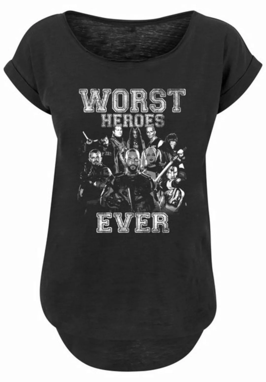 F4NT4STIC T-Shirt Suicide Squad Worst Heroes Ever Print günstig online kaufen