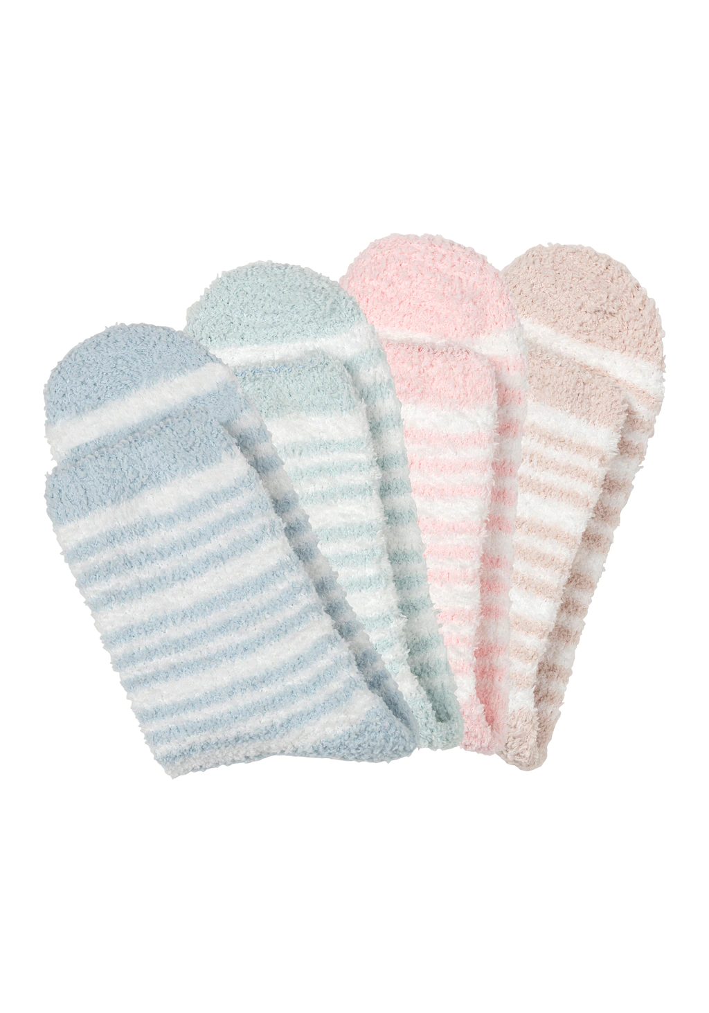 LASCANA Kuschelsocken, (Packung, 4 Paar), aus weicher und warmer Flausch-Qu günstig online kaufen