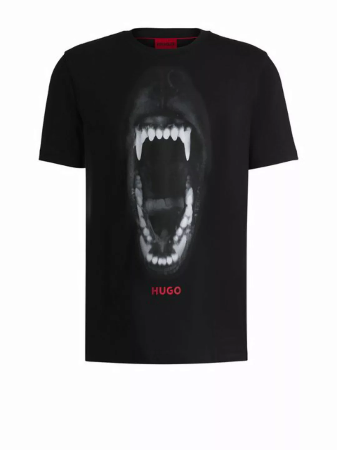 HUGO T-Shirt Herren T-Shirt - Dayaking, Rundhals, Motiv-Print günstig online kaufen