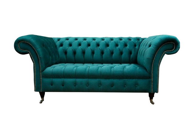 Xlmoebel Chesterfield-Sofa 2-Sitzer Chesterfield Sofa Polster Design Luxus günstig online kaufen