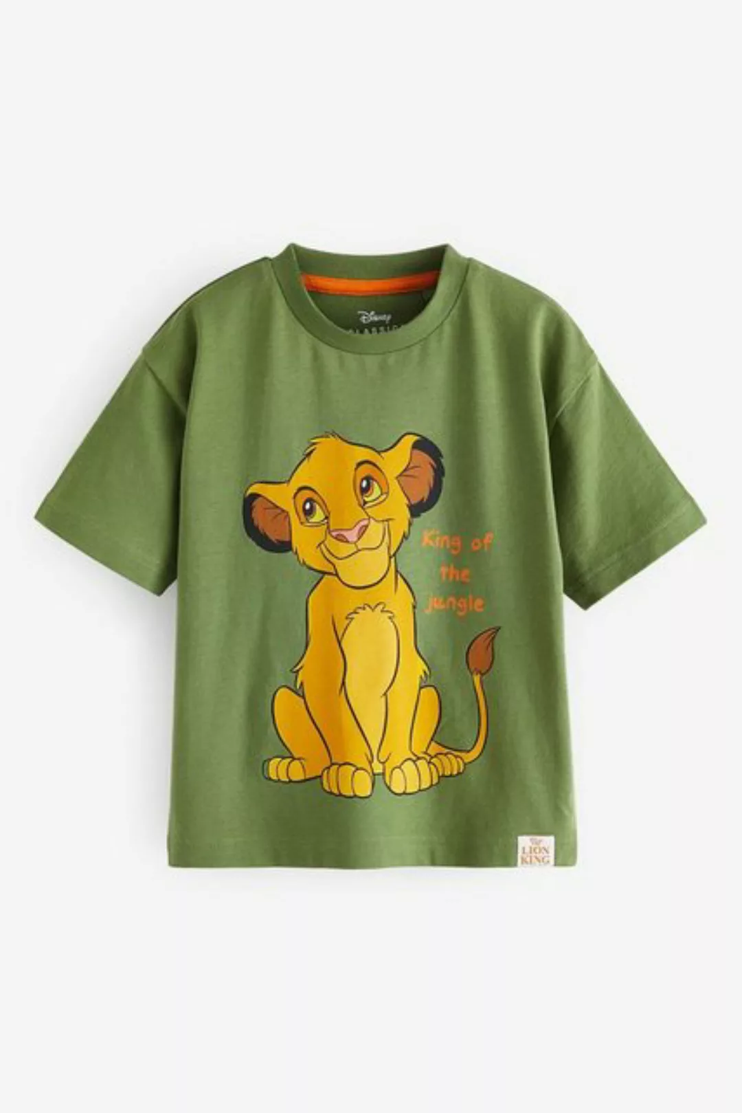 Next T-Shirt Löwenking Simba Kurzarm-T-Shirt (1-tlg) günstig online kaufen