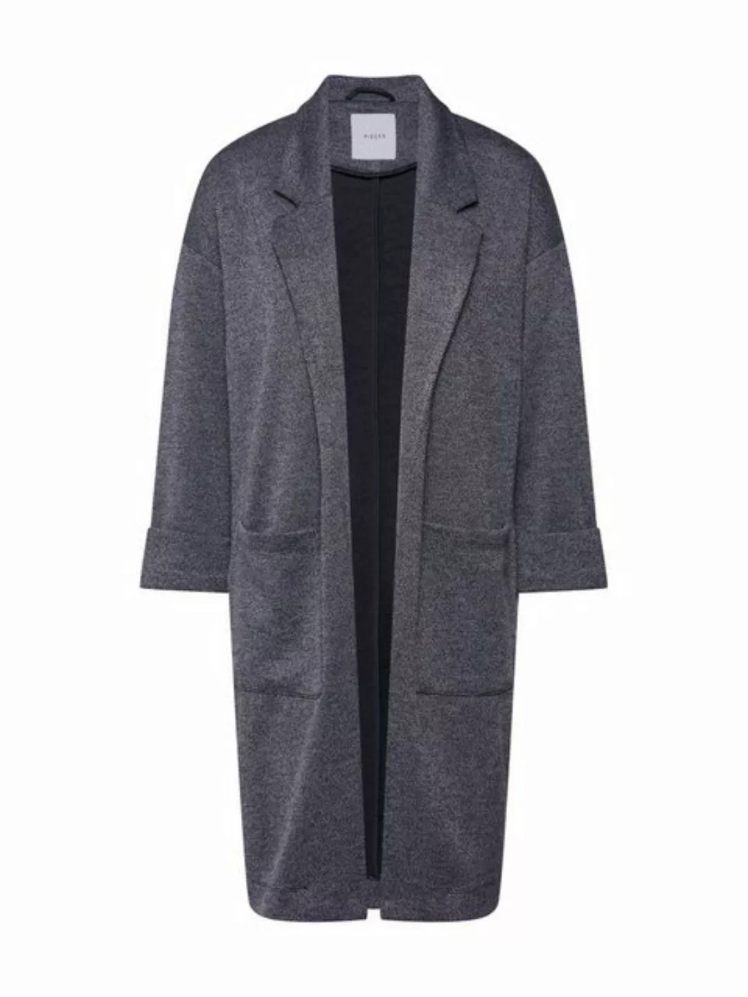 Pieces Dorita 3/4 Igan Mantel S Dark Grey Melange günstig online kaufen