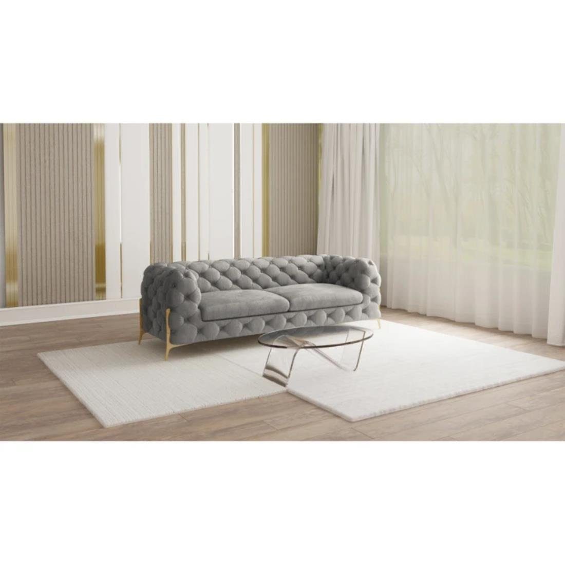 S-Style Möbel Chesterfield-Sofa Ashley Chesterfield Sofa günstig online kaufen