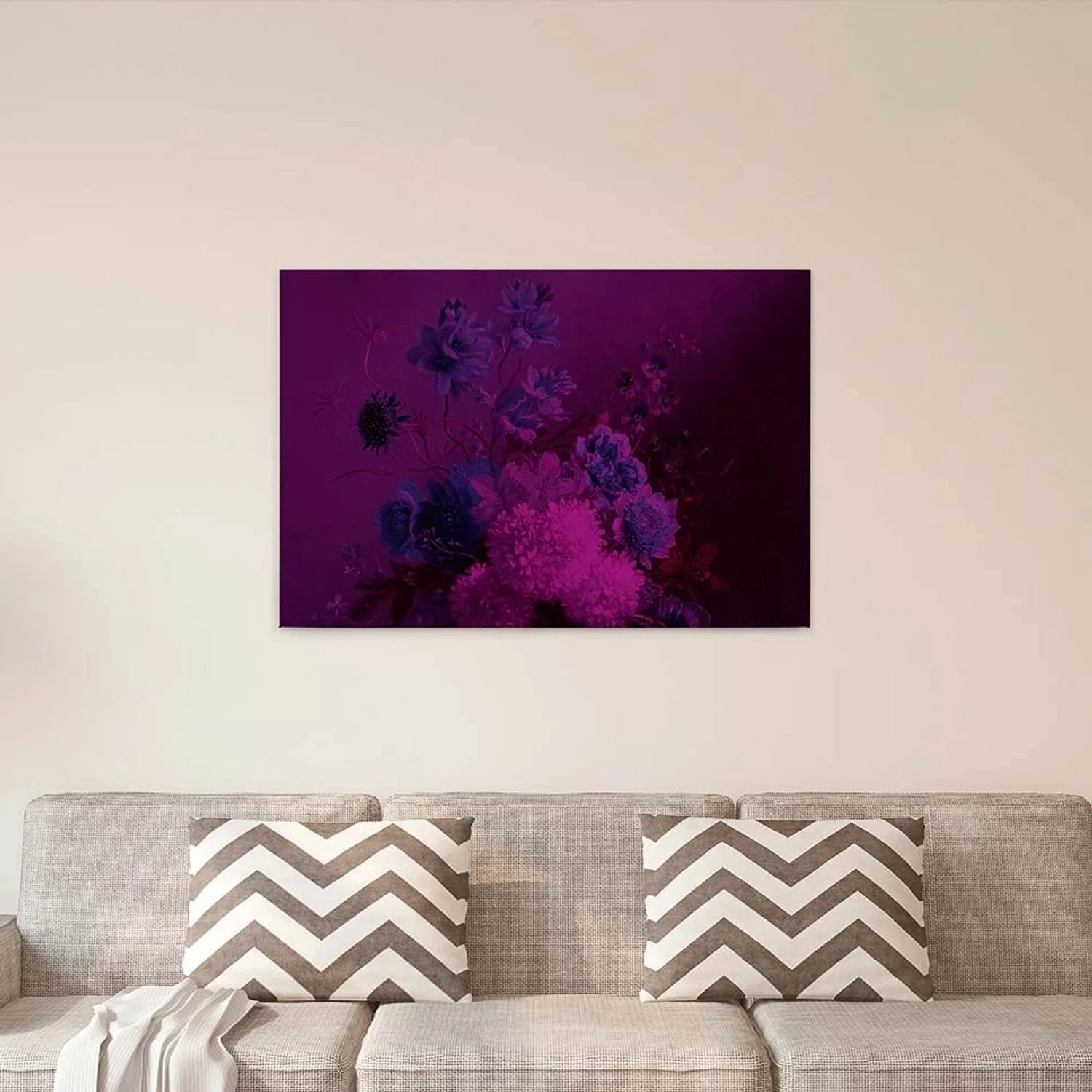 A.S. Création Leinwandbild "bouquet vibrant 3", Blumen, (1 St.), Keilrahmen günstig online kaufen