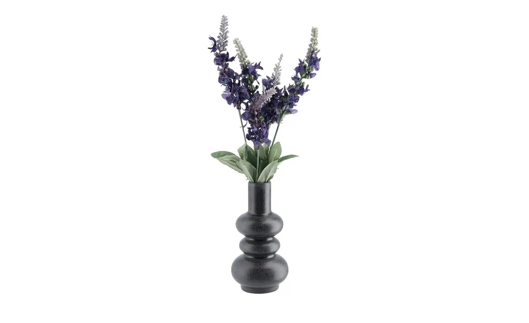 ASA SELECTION Vase ¦ schwarz ¦ Steingut ¦ Maße (cm): H: 12  Ø: 2.5 Accessoi günstig online kaufen