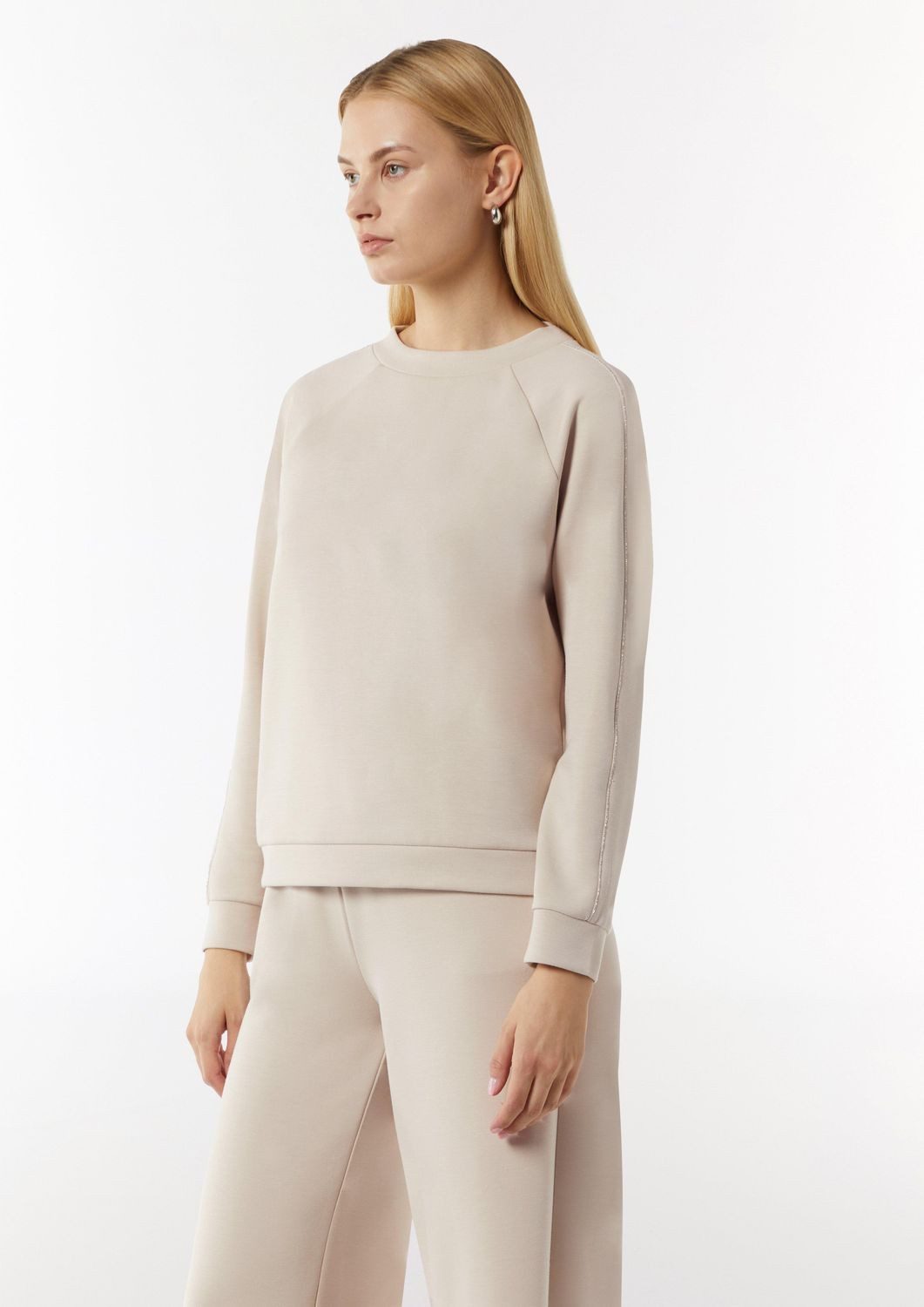 Comma Sweatshirt Basic (1-tlg) langarm, runder günstig online kaufen