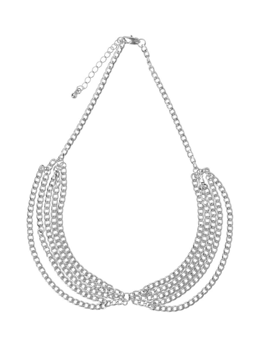 VILA Kette Halskette Damen Silber günstig online kaufen