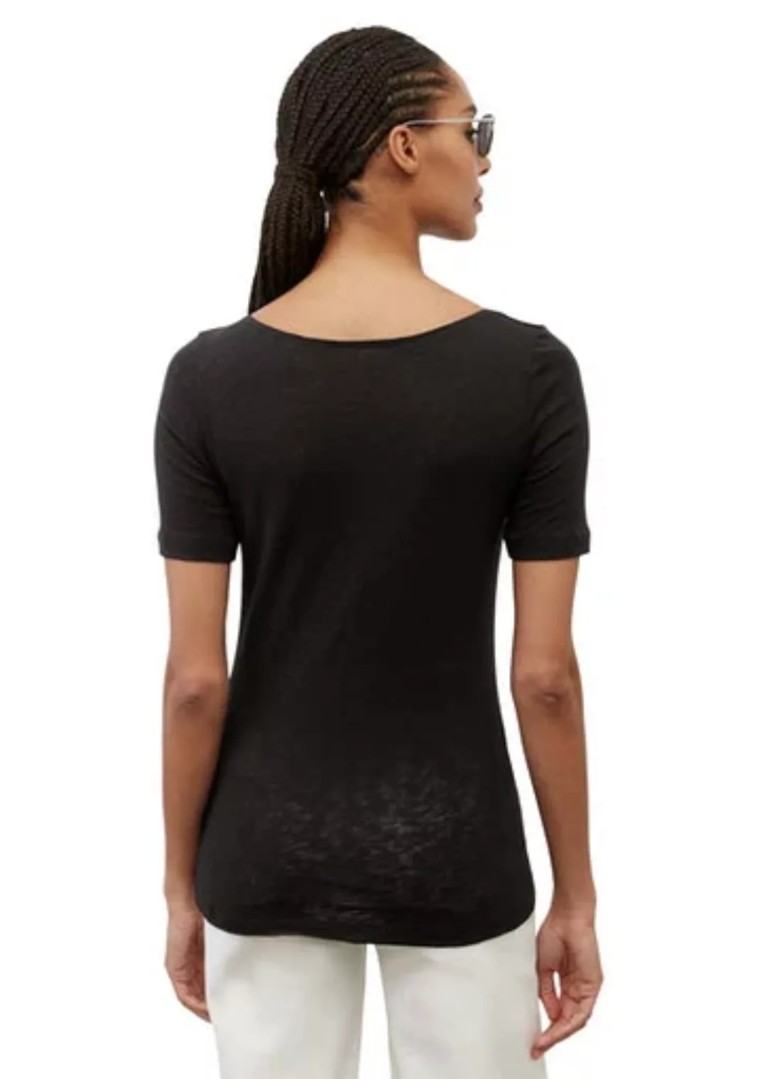Marc O'Polo T-Shirt T-shirt, short-sleeve, boat-neck günstig online kaufen