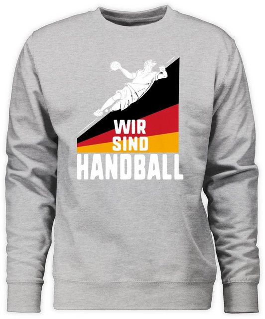 Shirtracer Sweatshirt Wir sind Handball! Deutschland (1-tlg) Handball EM 20 günstig online kaufen