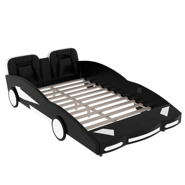 TavilaEcon Autobett Kinderbett Flachbett Auto-Modellbett, 140 x 200 cm günstig online kaufen