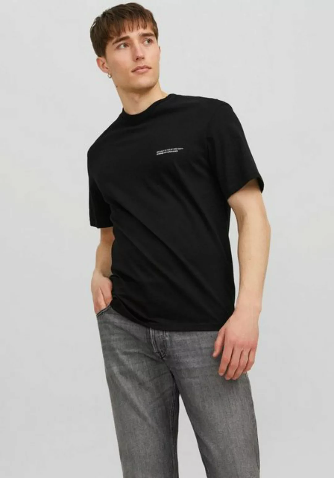 Jack & Jones Rundhalsshirt JORVESTERBRO BACK TEE SS CREW NECK SN günstig online kaufen