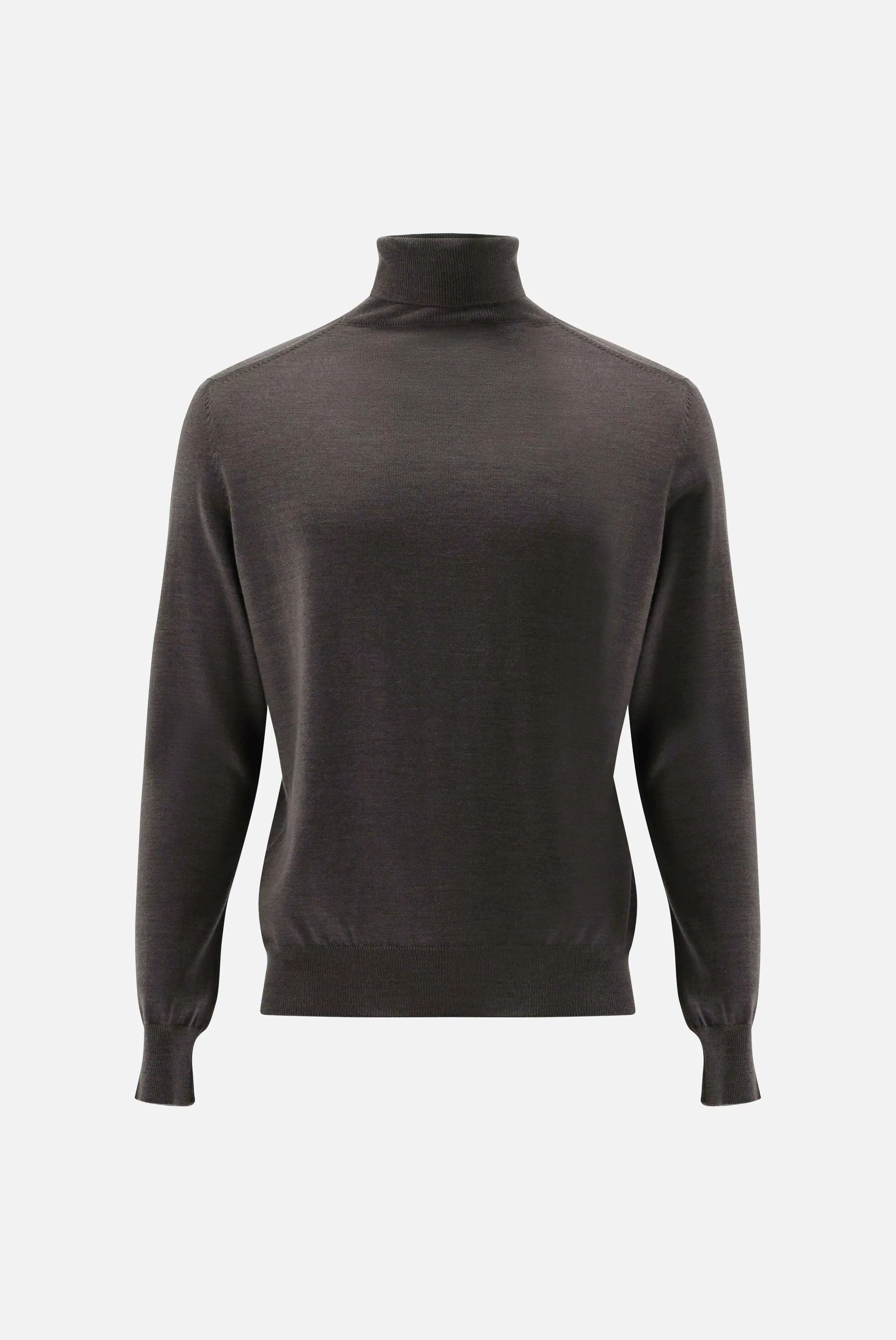 Rollkragenpullover aus Merzerisierter Merinowolle günstig online kaufen