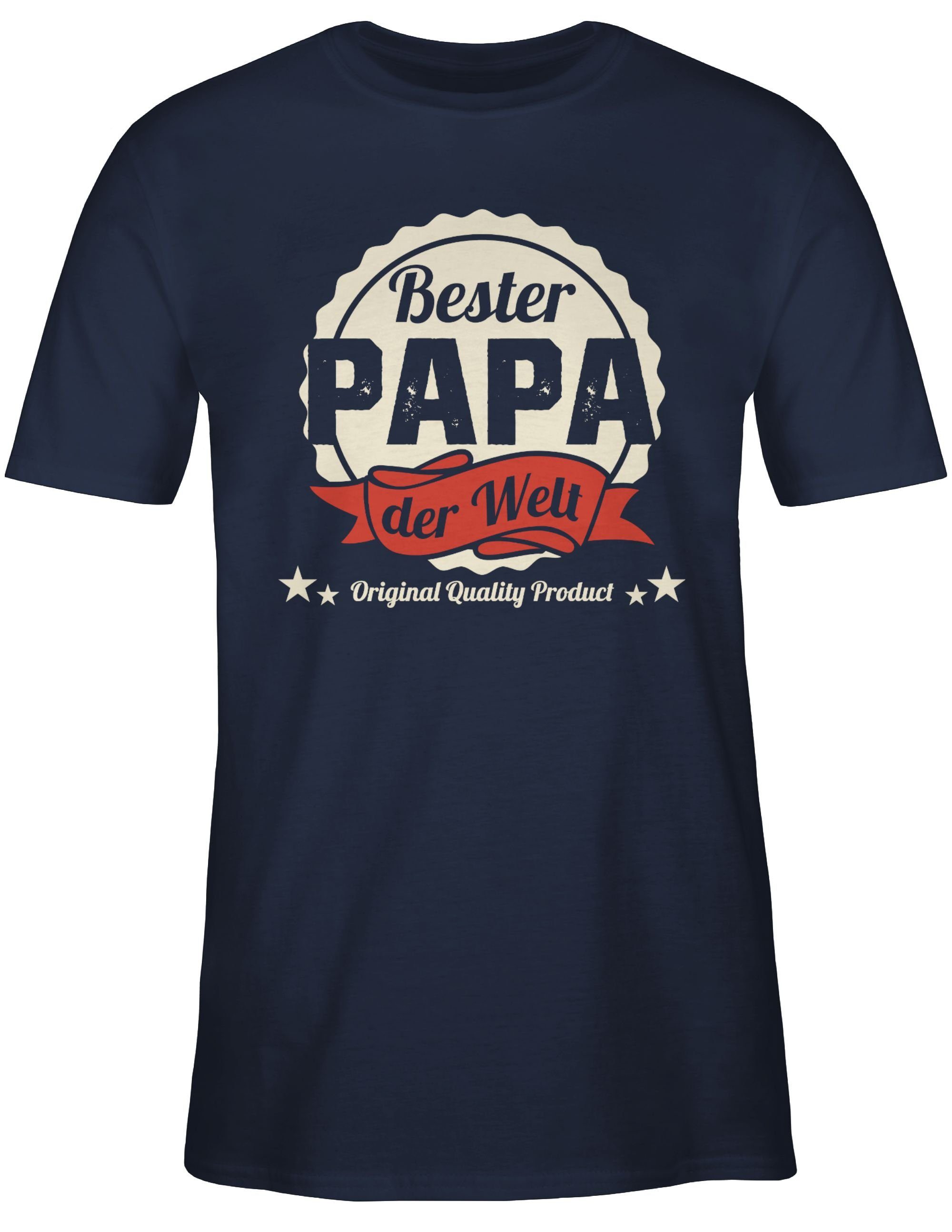 Shirtracer T-Shirt Bester Papa der Welt günstig online kaufen