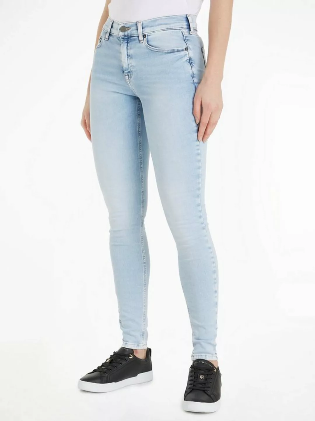 Tommy Jeans Skinny-fit-Jeans NORA MD SKN BH1238 im 5-Pocket-Style günstig online kaufen