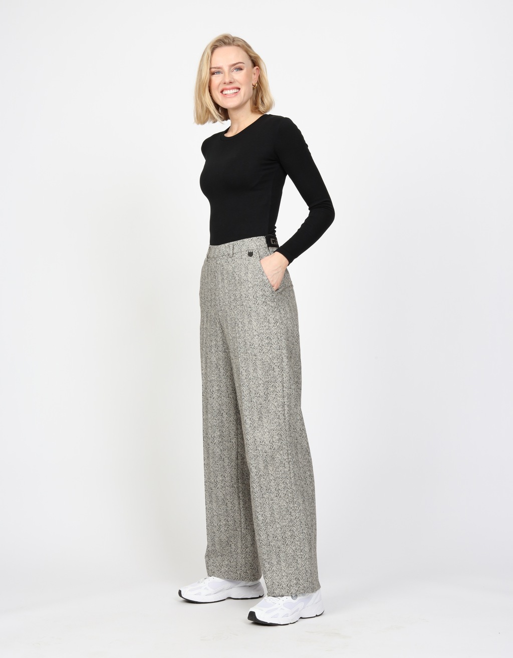 GANG Stoffhose "GANG Hosen Straight Fit 94JOANA" günstig online kaufen