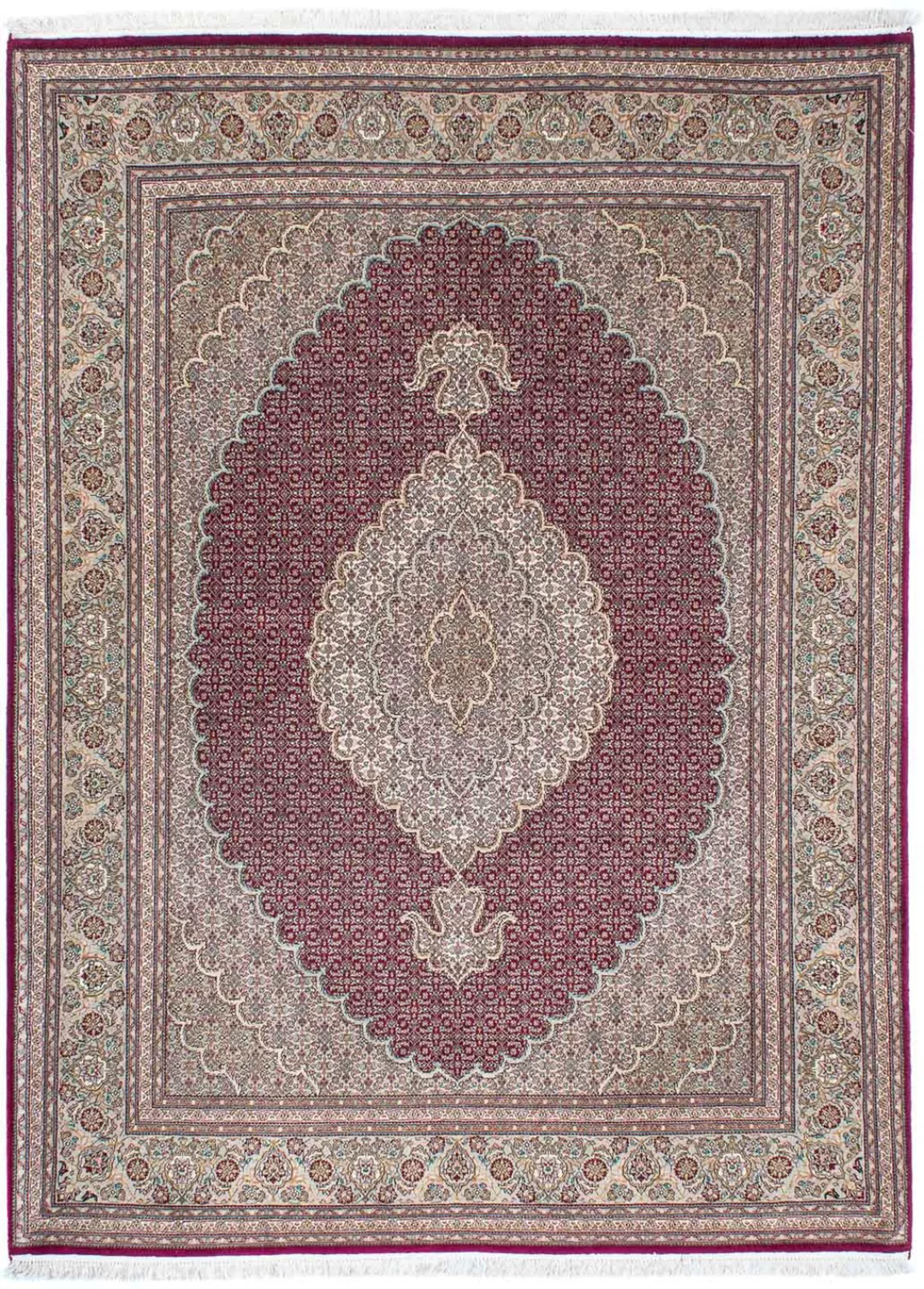 morgenland Orientteppich »Perser - Täbriz - 209 x 153 cm - dunkelrot«, rech günstig online kaufen