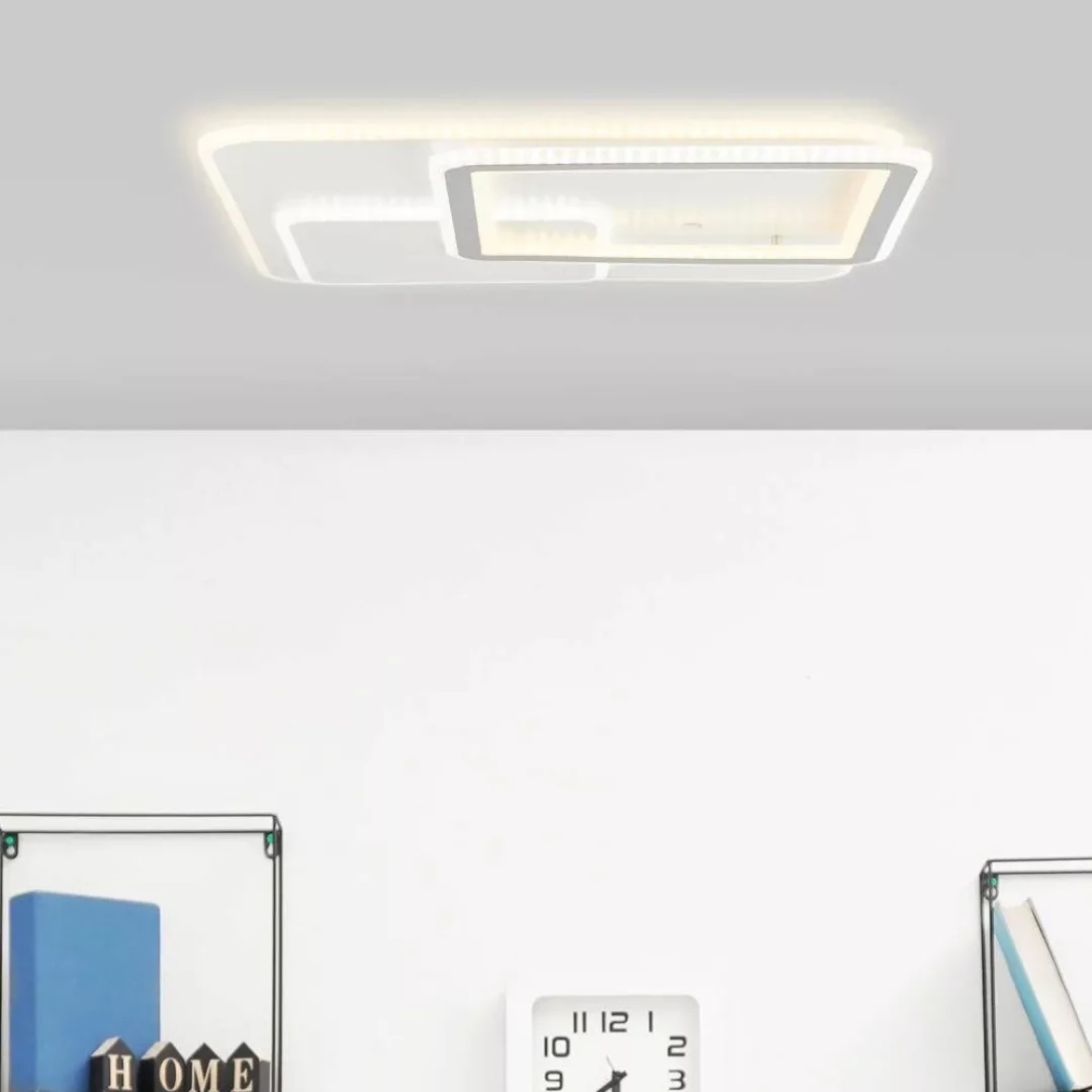 Brilliant LED Deckenleuchte »Savare«, 1 flammig, dimmbar über Fernbedienung günstig online kaufen