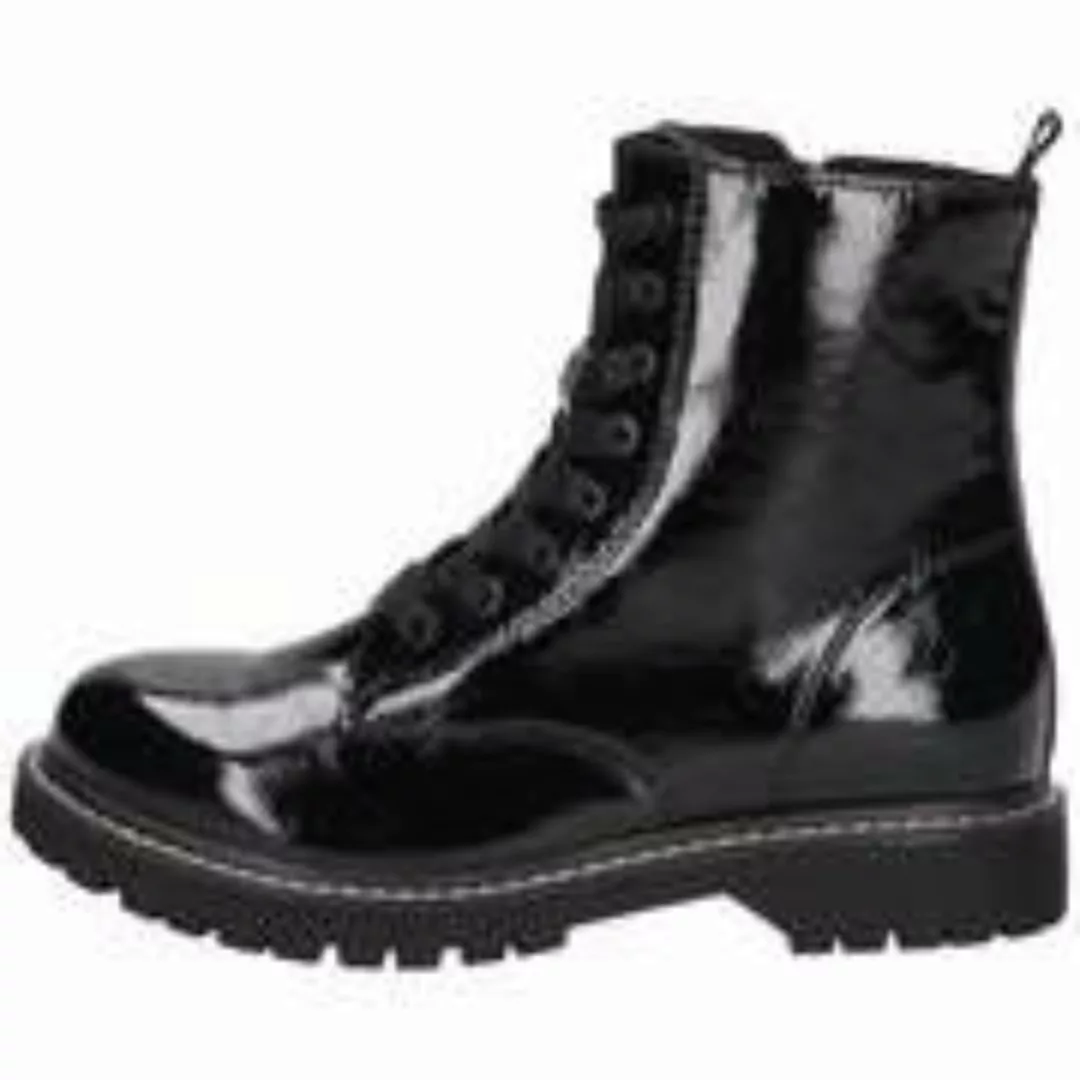 Via della Rosa Schnür Boots Damen schwarz günstig online kaufen