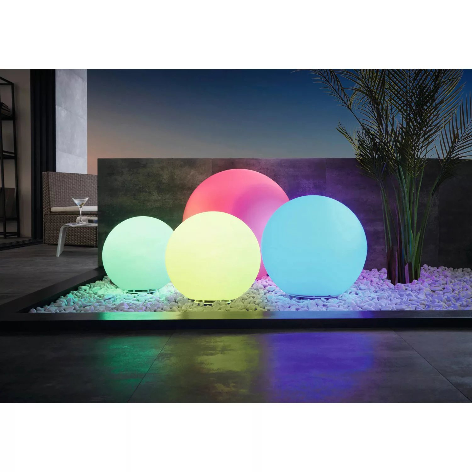 EGLO connect Monterolo-Z LED-Außendekolampe Ø39cm günstig online kaufen