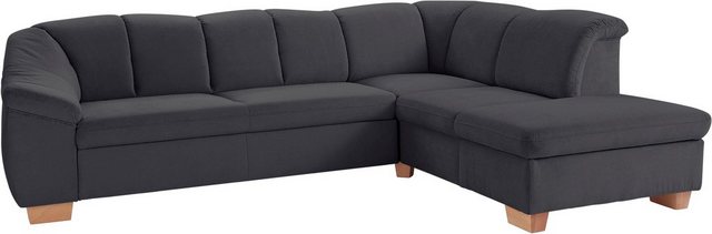 sit&more Ecksofa "Santo L-Form", mit Federkern, wahlweise mit Bettfunktion günstig online kaufen