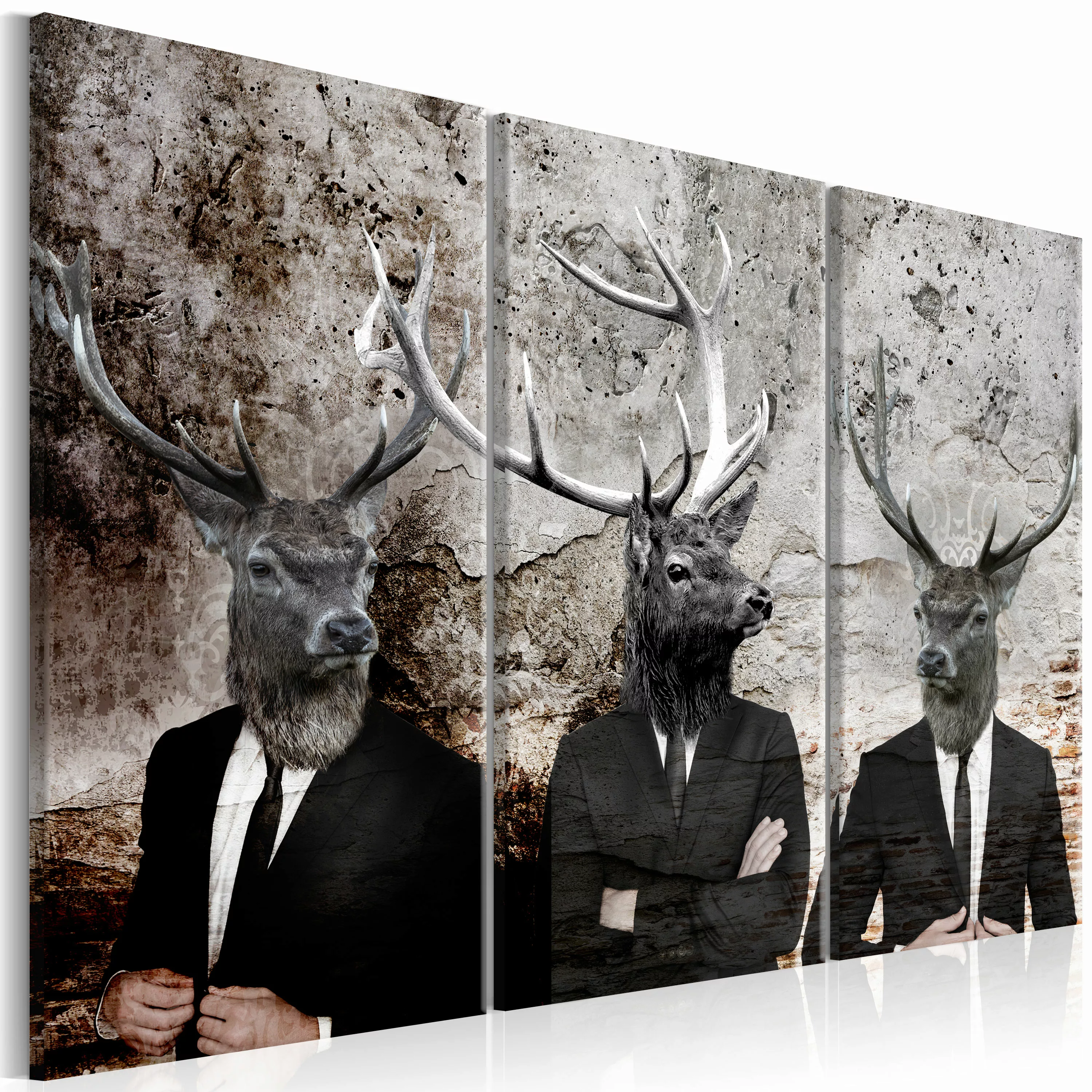 Wandbild - Deer In Suits I günstig online kaufen