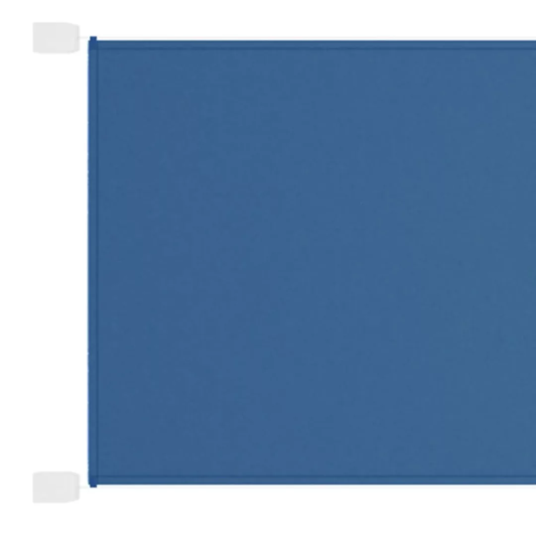 Vidaxl Senkrechtmarkise Blau 60x800 Cm Oxford-gewebe günstig online kaufen