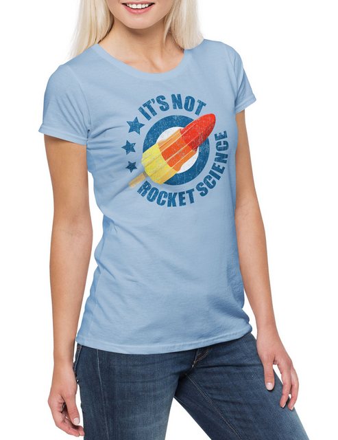 Urban Backwoods Print-Shirt Rocket Ice II Damen T-Shirt Rocket Raketen Rake günstig online kaufen