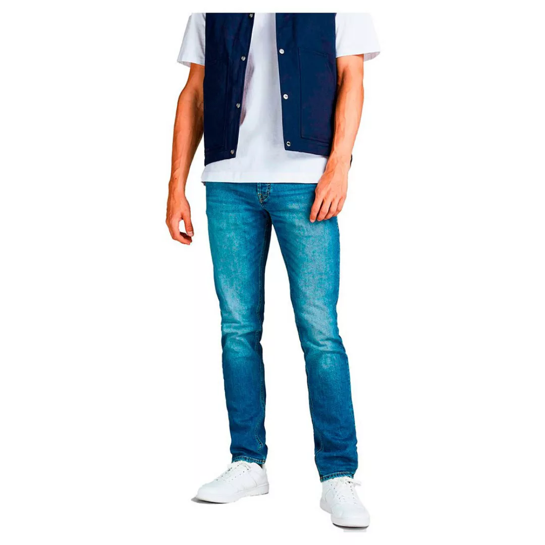 Jack & Jones Herren Jeans JJILIAM JJORIGINAL RA 405 - Skinny Fit - Blau - B günstig online kaufen