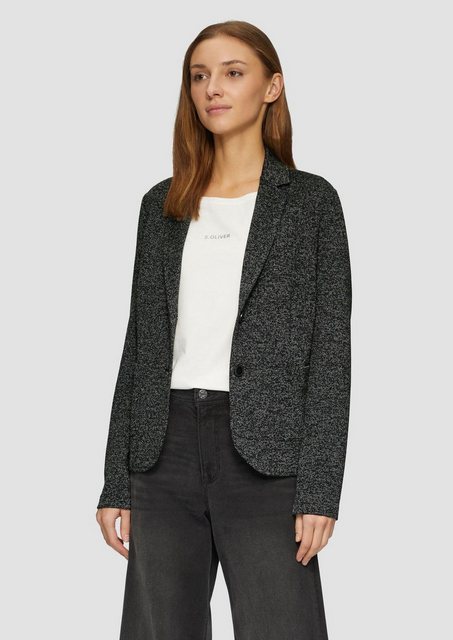 s.Oliver Jackenblazer Blazer mit meliertem Muster im Slim Fit günstig online kaufen