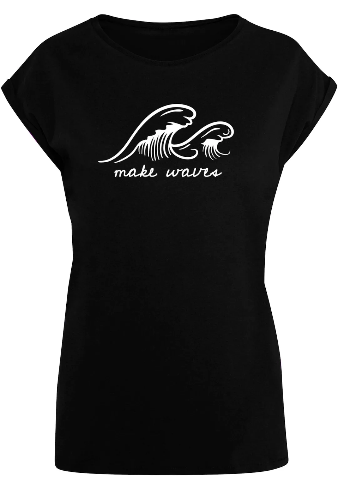 Merchcode T-Shirt "Merchcode Damen Ladies Summer - Make waves T-Shirt" günstig online kaufen