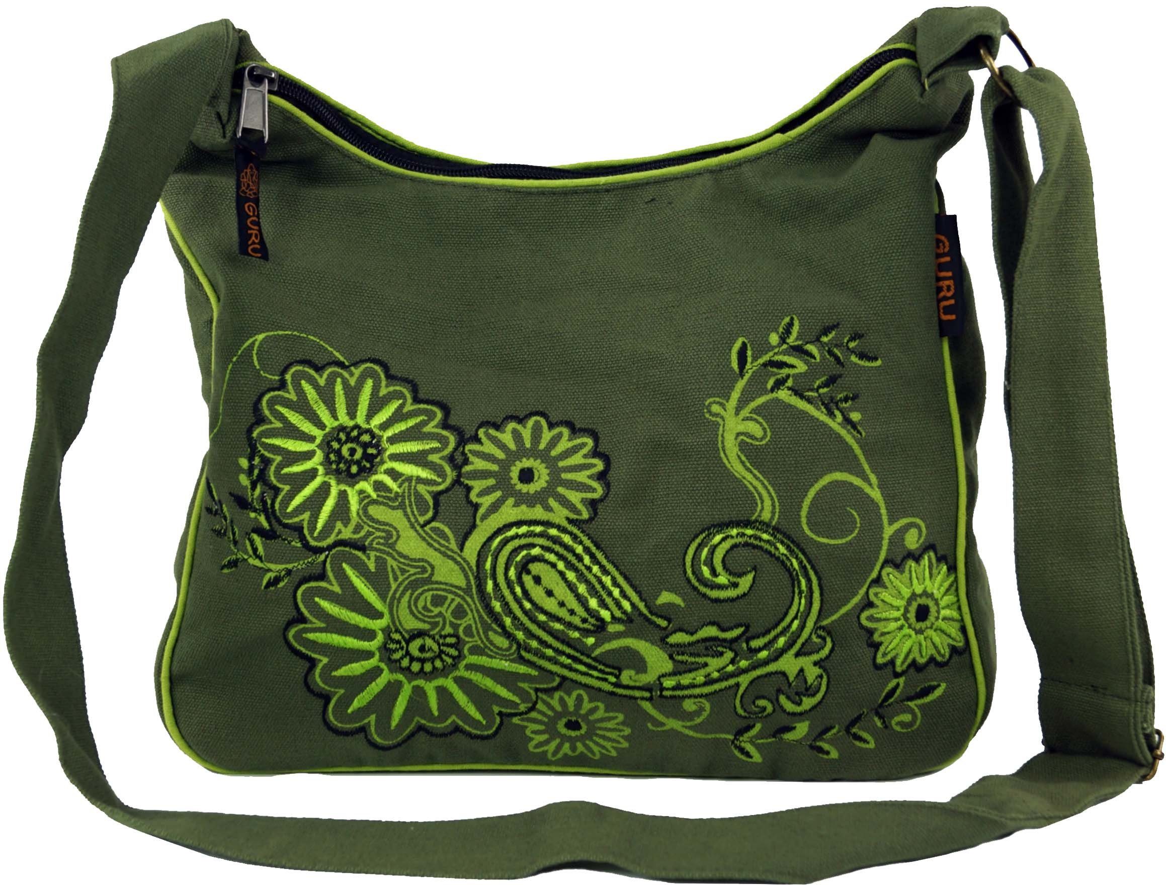 Guru-Shop Schultertasche Schultertasche, Hippie Tasche, Goa günstig online kaufen