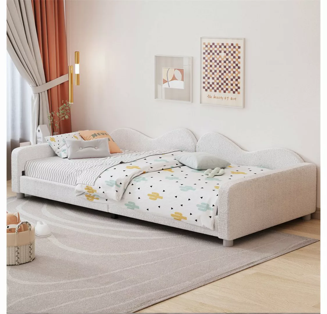 XDeer Polsterbett Kinderbett Polsterbett 90*200cm, Schlafsofa Bettgestell T günstig online kaufen