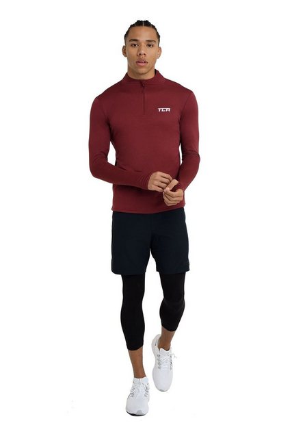 TCA Langarmshirt TCA Herren Cloud Fleece Sporttop mit Reißverschluss - Cabe günstig online kaufen