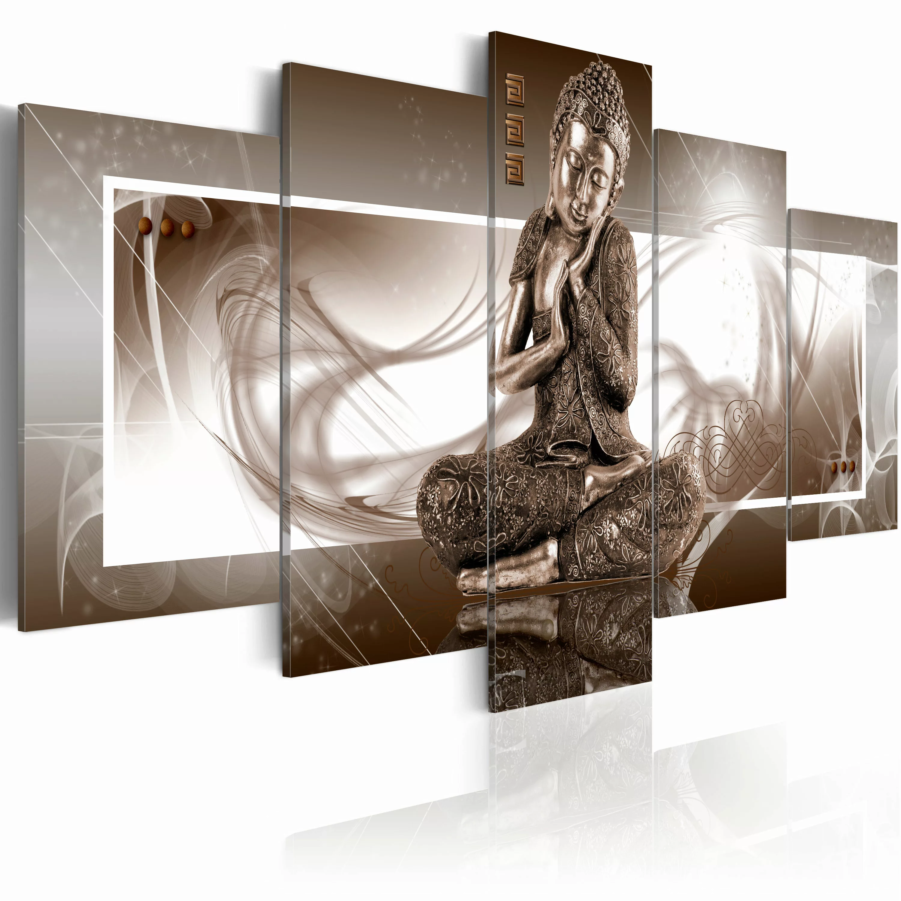 Wandbild - Meditierender Buddha günstig online kaufen