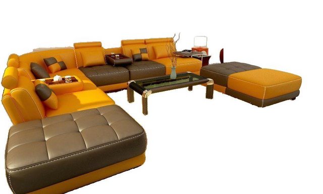 JVmoebel Ecksofa Beiges Ecksofa luxuriöses Design moderne Couch Neu, Made i günstig online kaufen