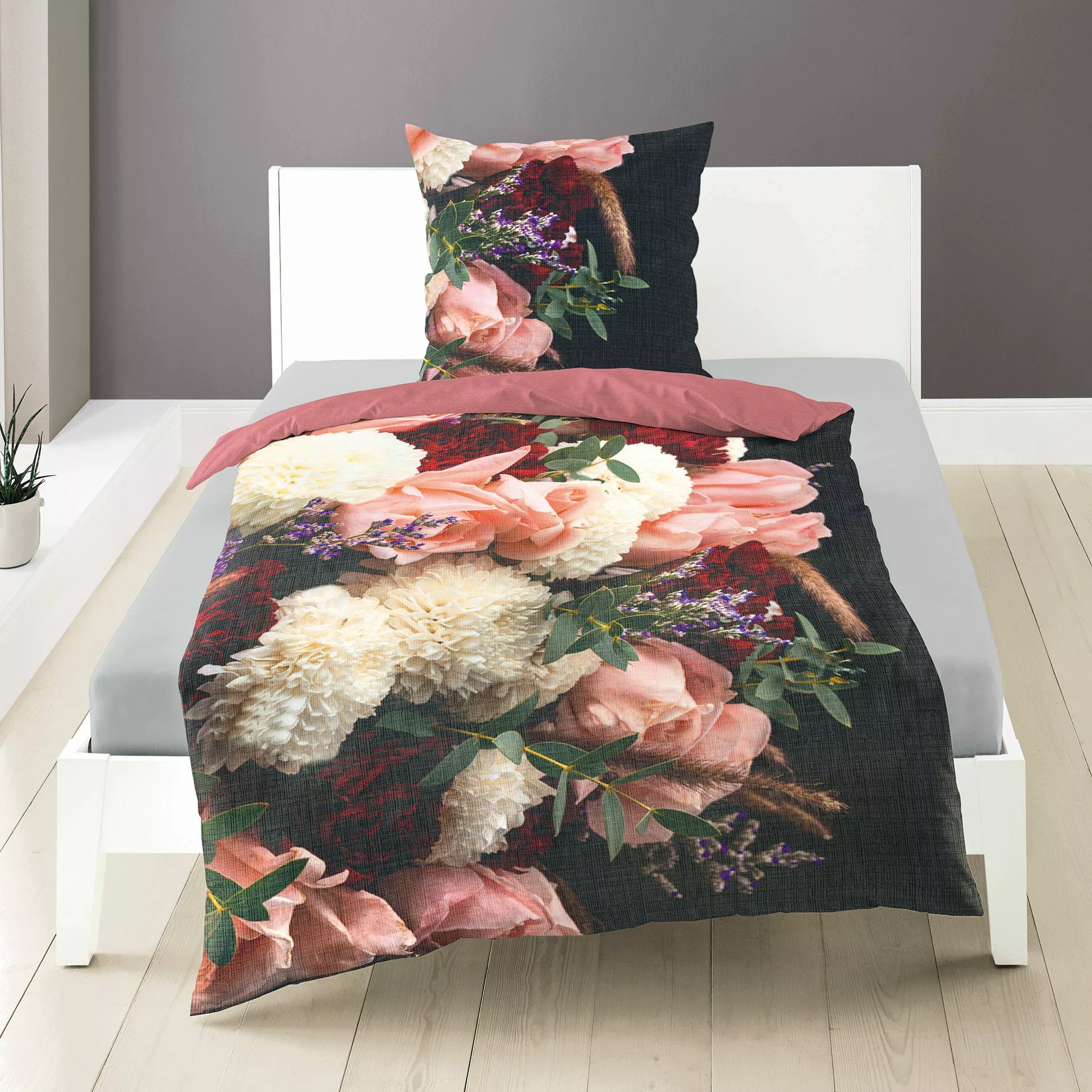 Traumschloss Bettwäsche Mako-Baumwolle, Mako-Satin, 2 teilig, günstig online kaufen