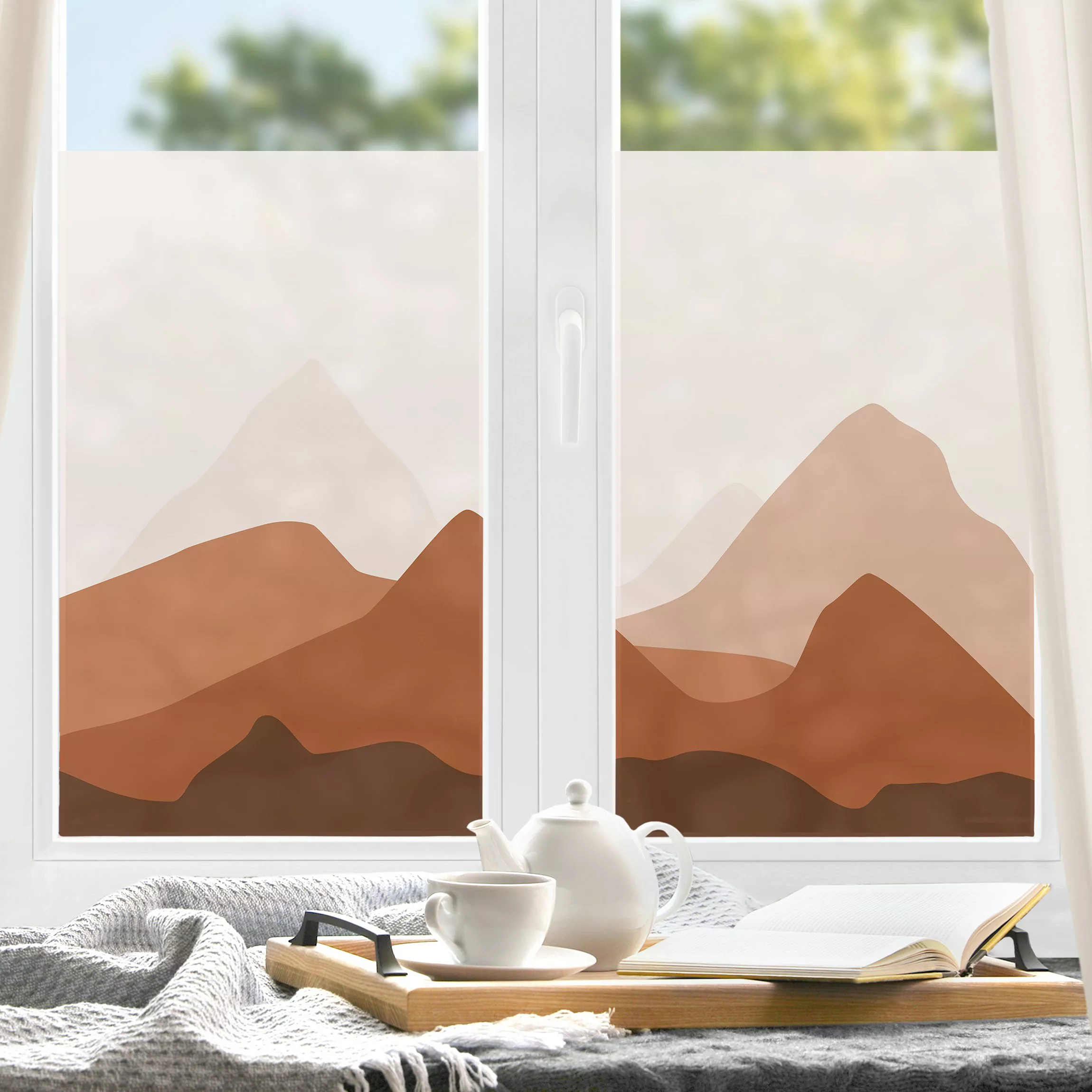 Fensterfolie Wüsten Berge I günstig online kaufen