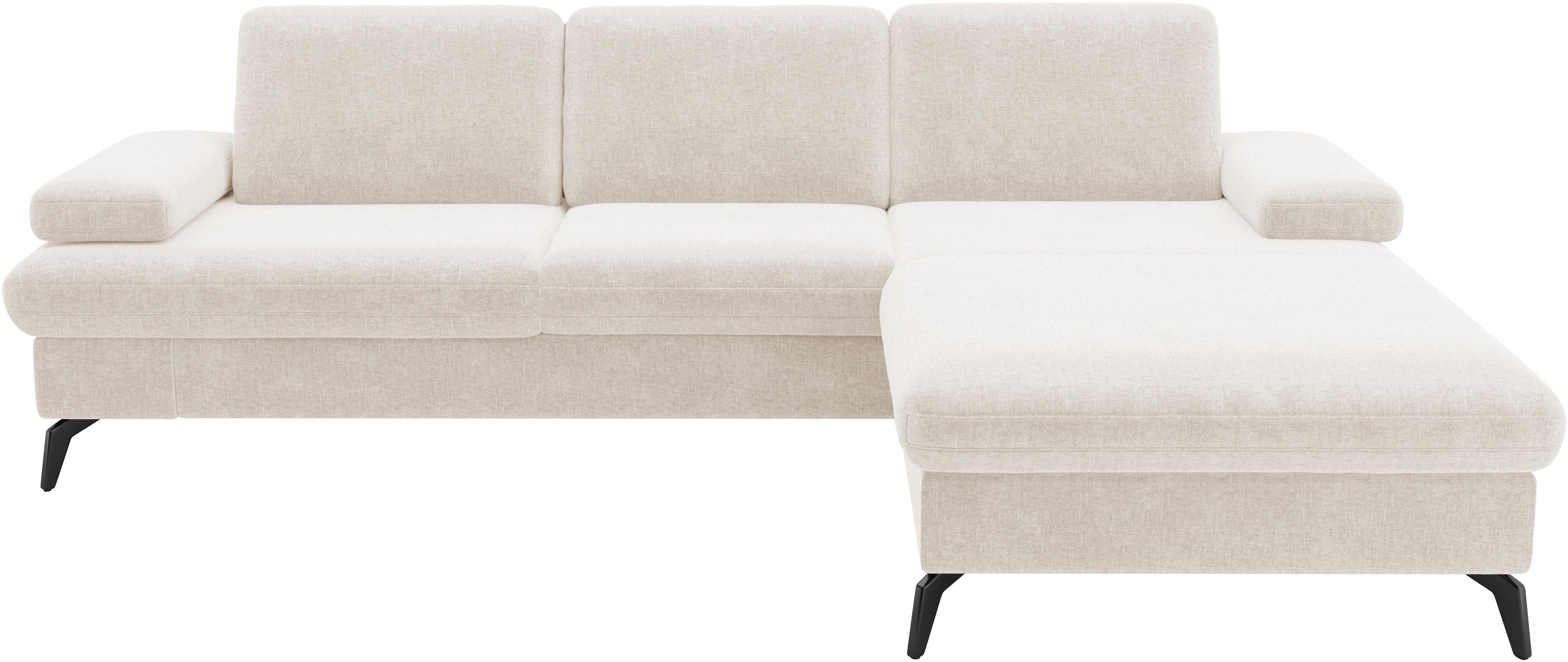 sit&more Ecksofa "Morris Jubi L-Form", inkl. Armteilfunktion und 1 Zierkiss günstig online kaufen