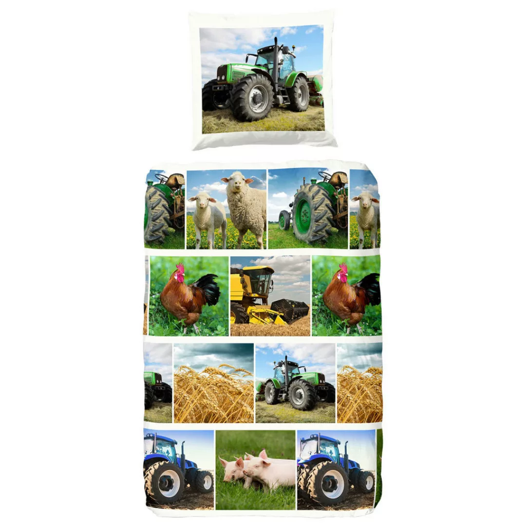 good morning Kinderbettwäsche »Agri«, (2 tlg.) günstig online kaufen