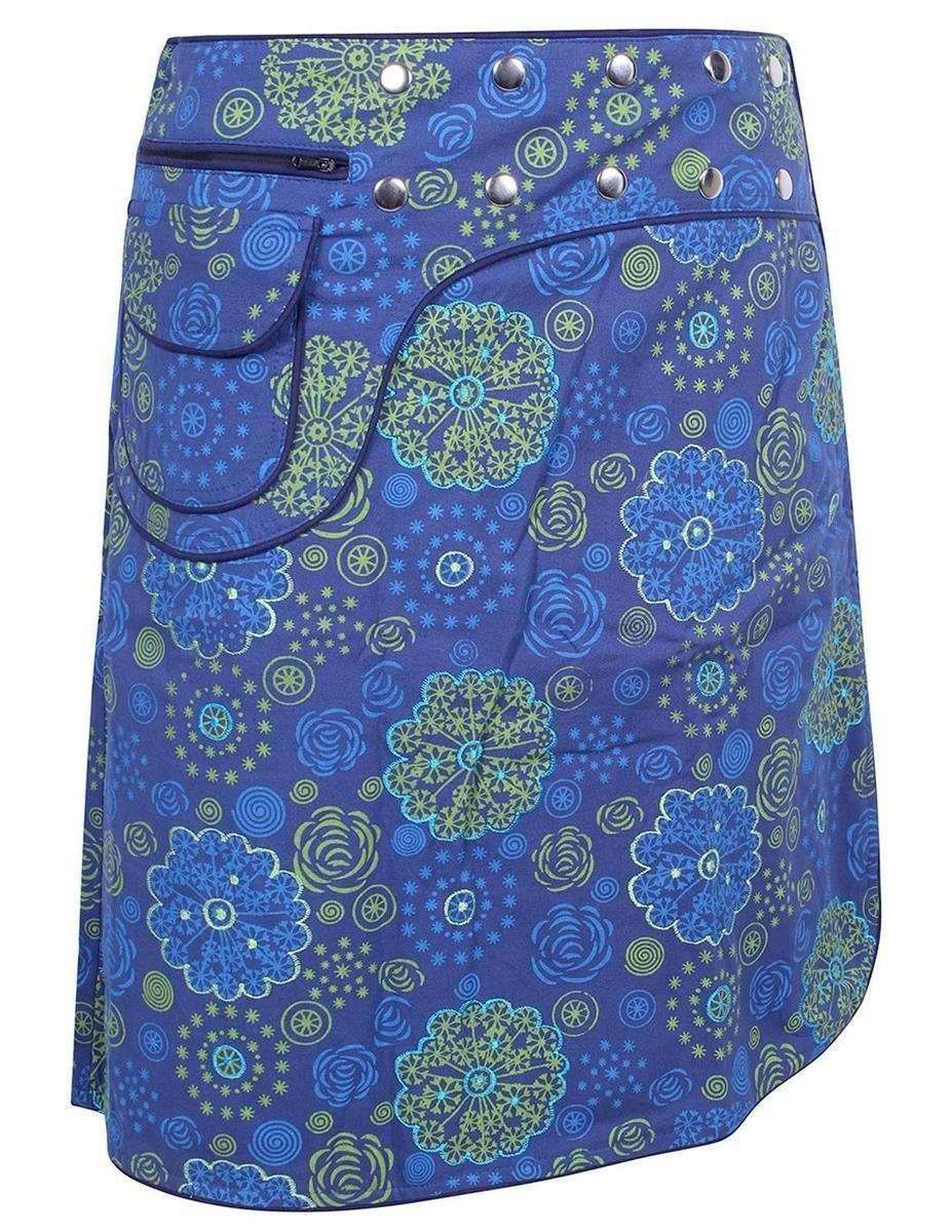 Vishes Wickelrock Rock Wickeln Druckknöpfe Sidebag günstig online kaufen