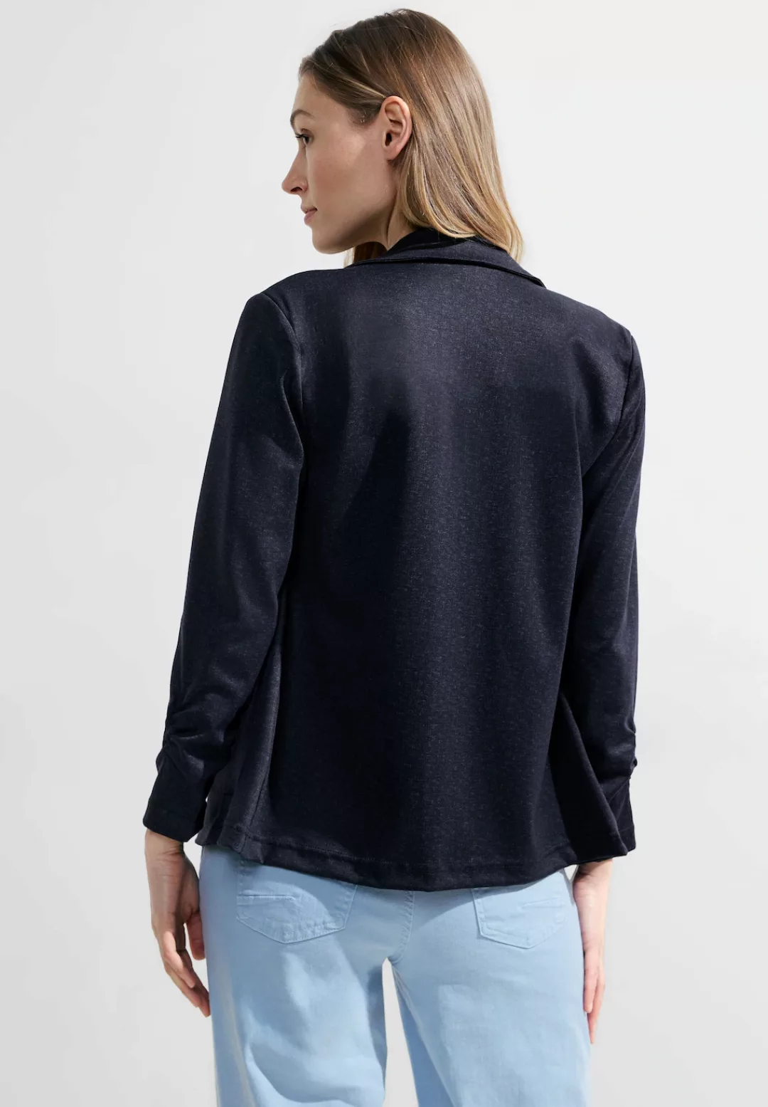 Cecil Sweatblazer in Unifarbe günstig online kaufen