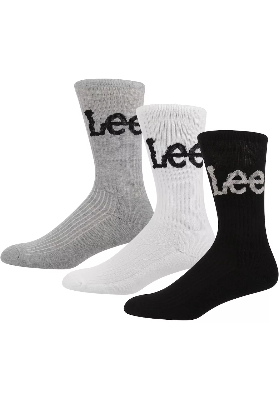 Lee Sportsocken "CROBETT", (3er Pack), Unisex Lee Sports Socks günstig online kaufen