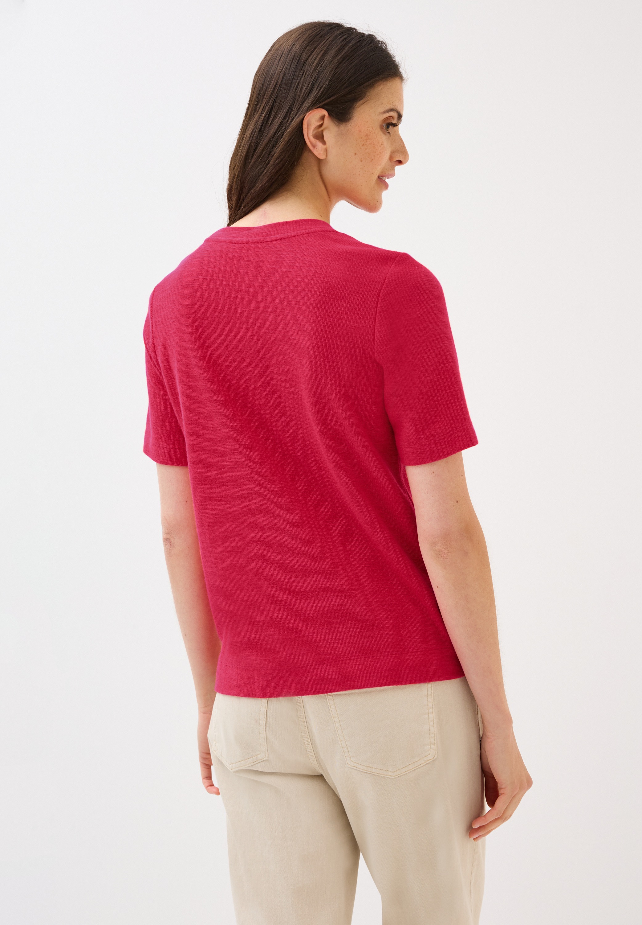 Cecil T-Shirt, mit Knopf Details günstig online kaufen