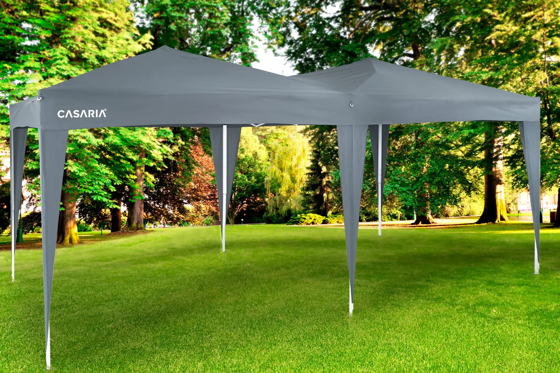 Faltpavillon Anthrazit 3x6m UV-Schutz 50+ günstig online kaufen