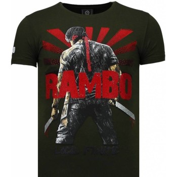 Local Fanatic  T-Shirt Rambo Shine Strass günstig online kaufen