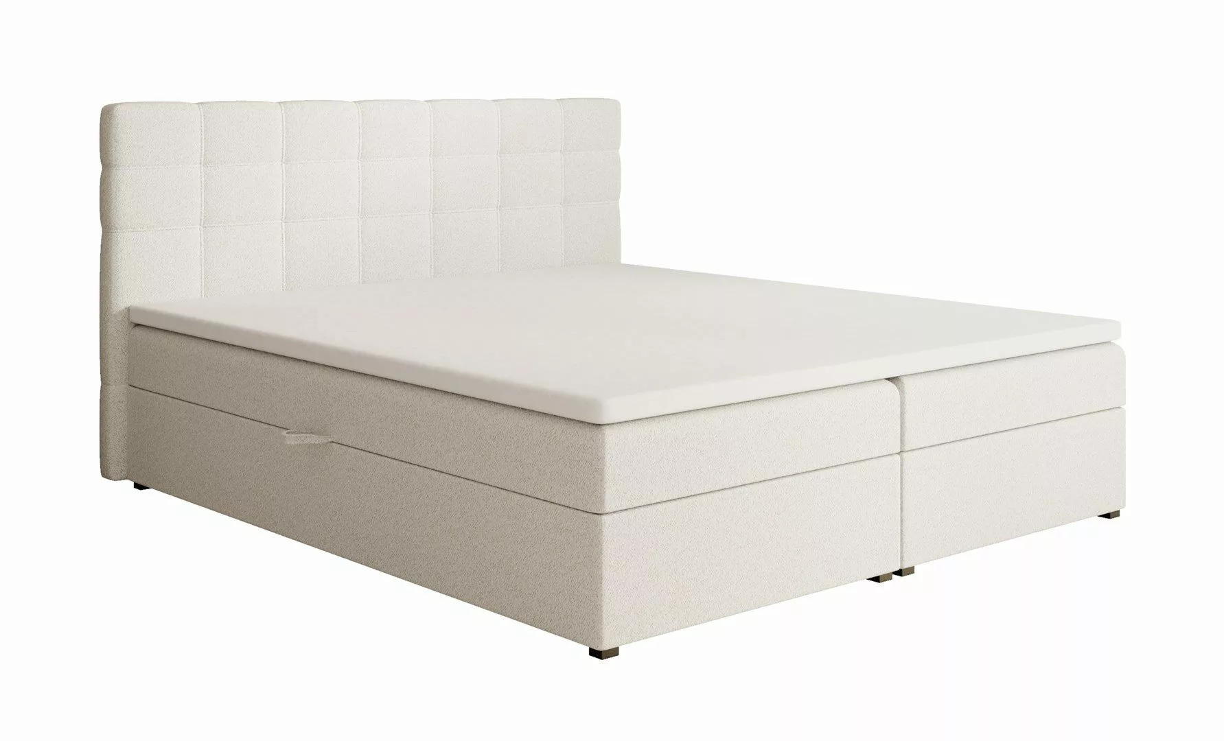 Beautysofa Boxspringbett Kontinentales mit Bettkasten TOPIQ günstig online kaufen